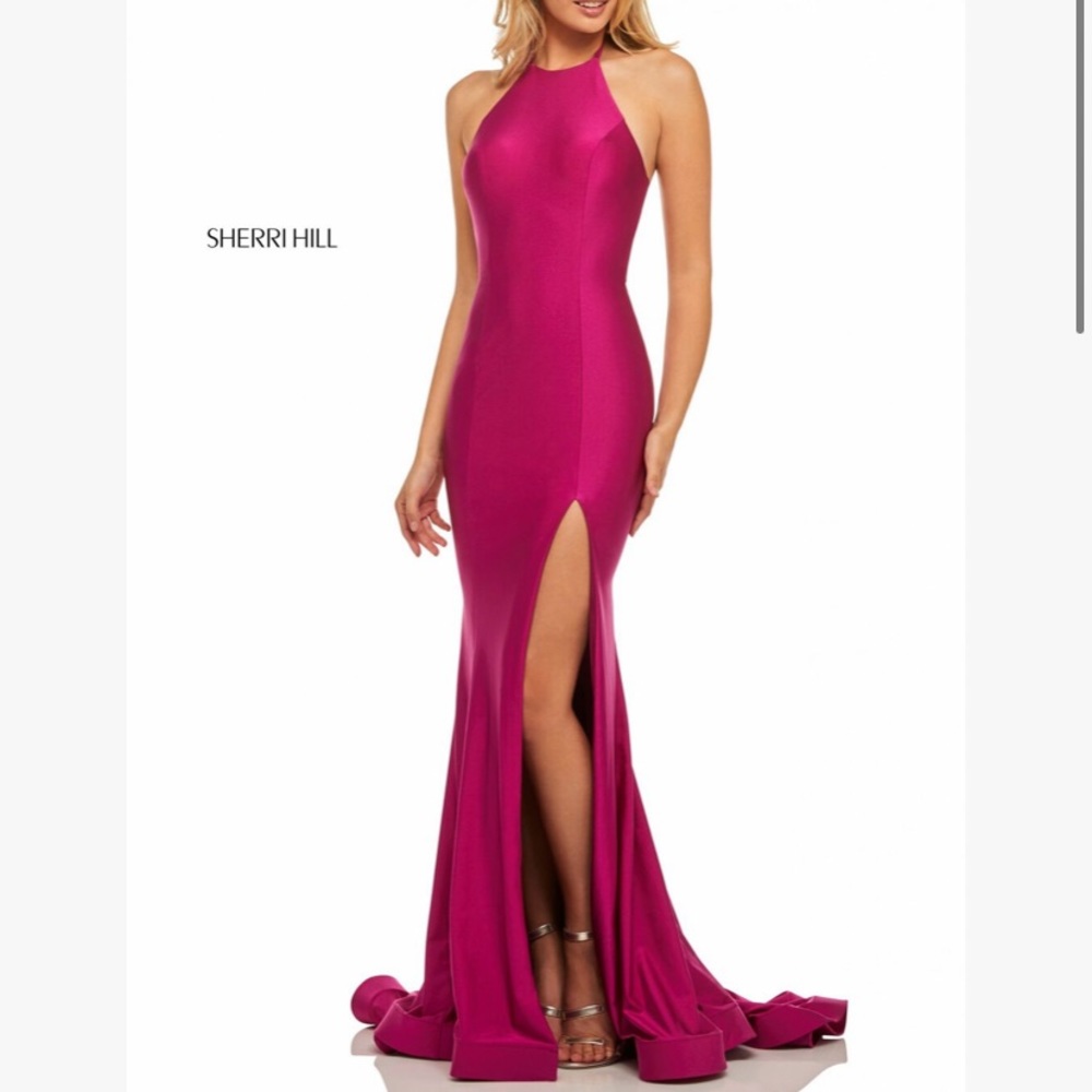 Red Sherri hill sizes 4 & 6 pageant prom evening formal dress